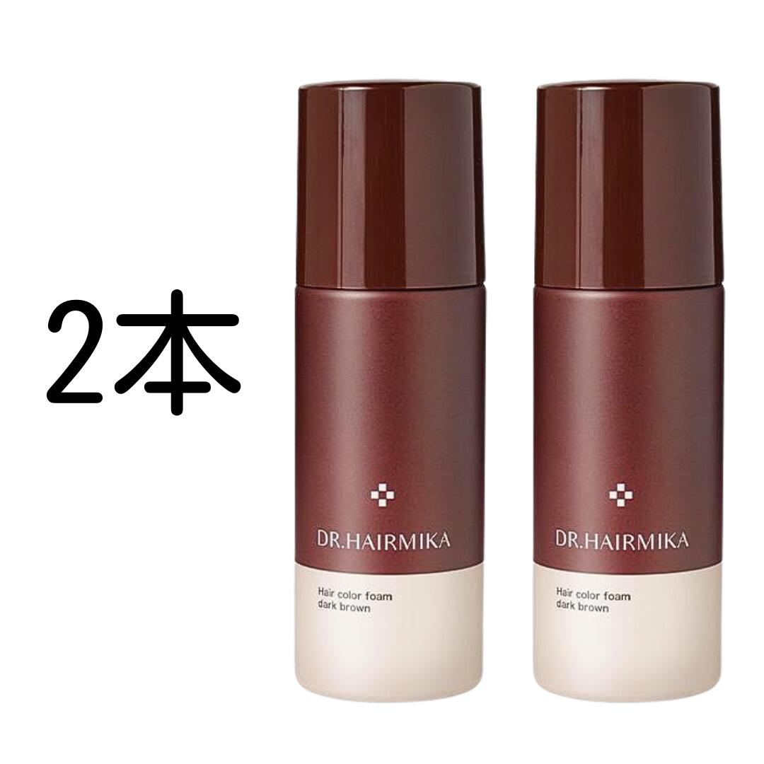 楽天市場】ドクターヘアミカ ダークブラウン 80g ヘアカラーフォーム