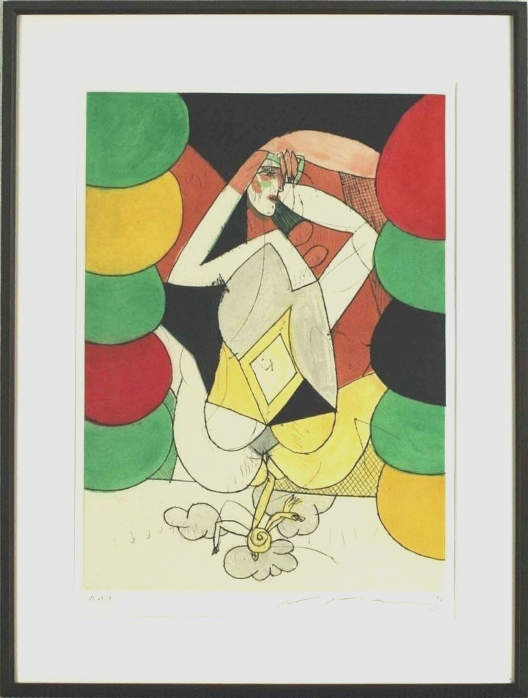 楽天市場】池田満寿夫 「サロメの子ども」 銅版画 : 小野画廊