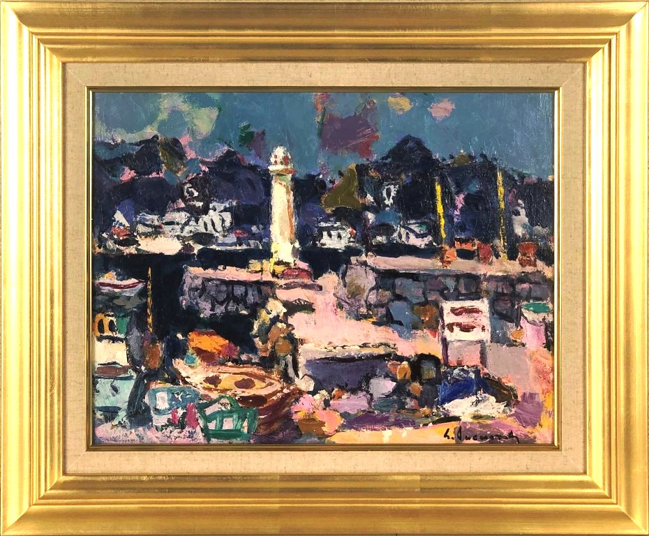 楽天市場】大内田茂士 「伊豆漁港」 油彩6号 : 小野画廊