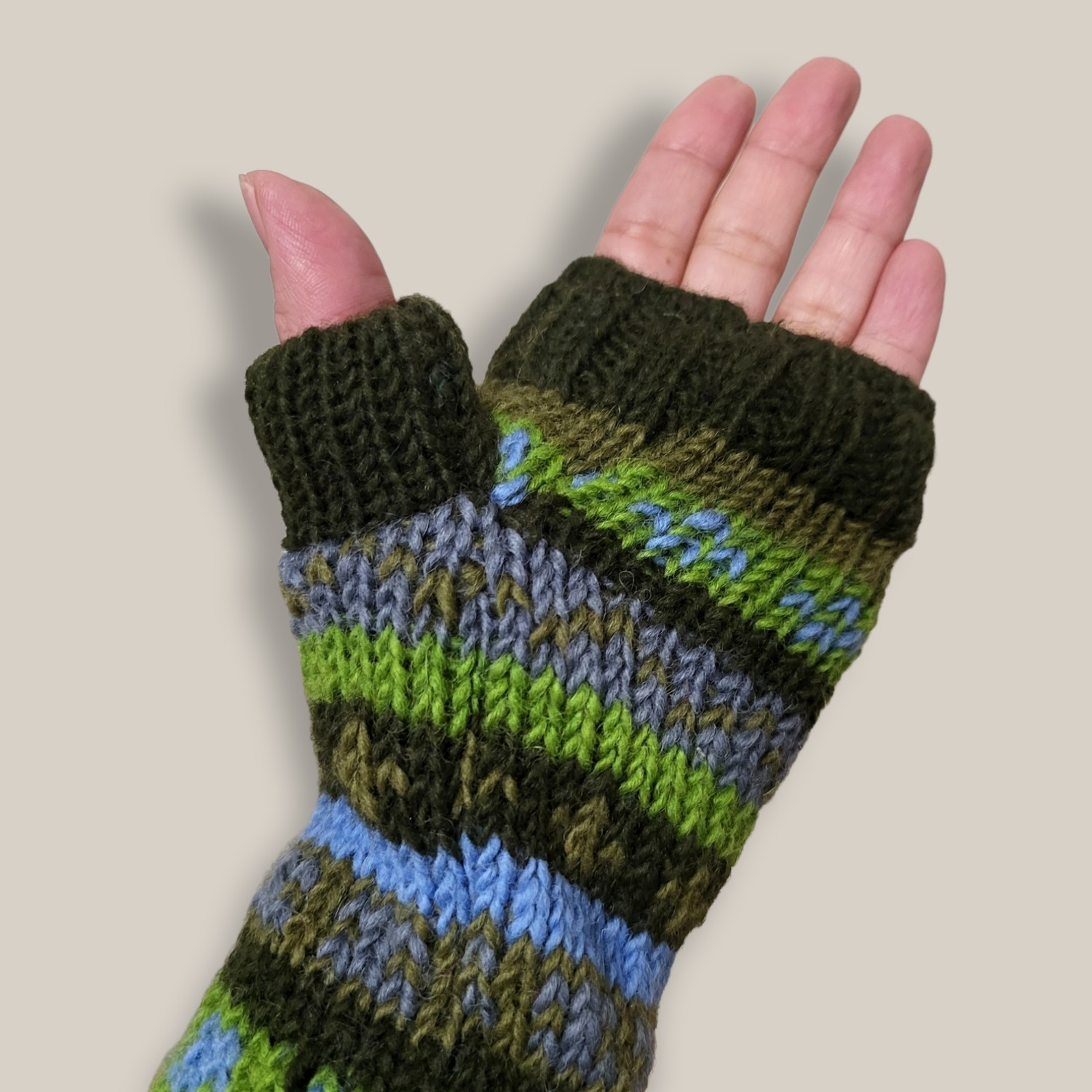 楽天市場】フェアアイル 手袋 グローブ ウール100% 指なし手袋 保温