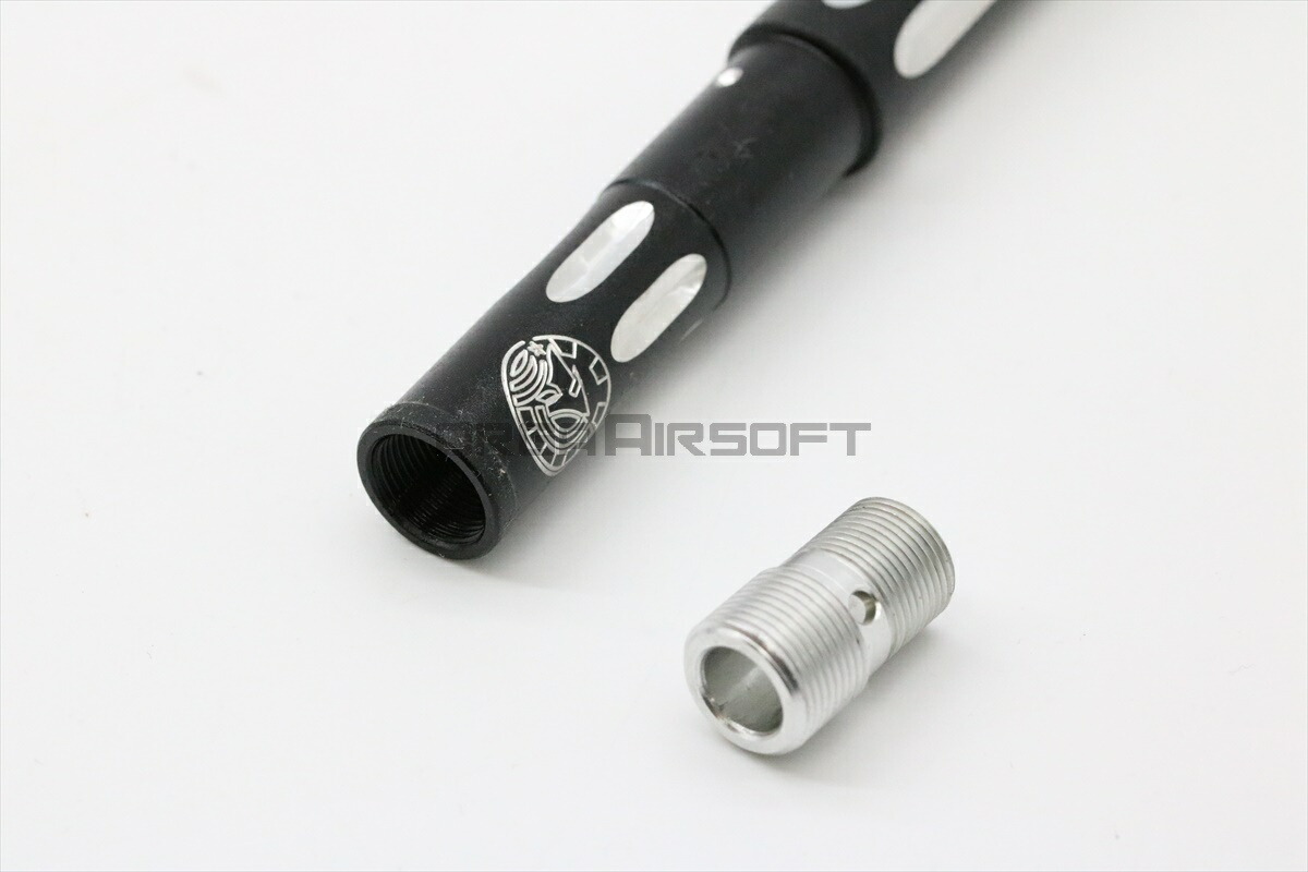 楽天市場】IRON AIRSOFT BADタイプ 10.5インチ アルミアウターバレル