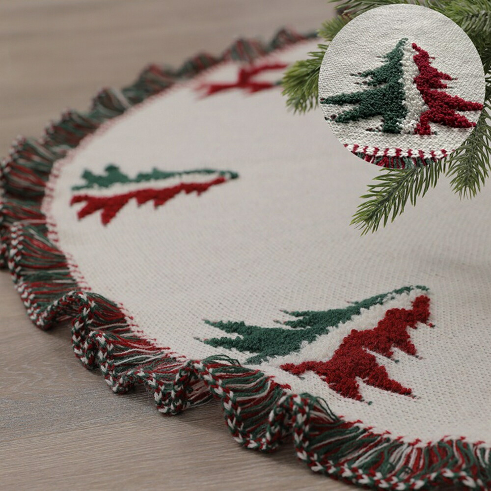 楽天市場】クリスマス ツリー スカート ツリー エプロン 飾り