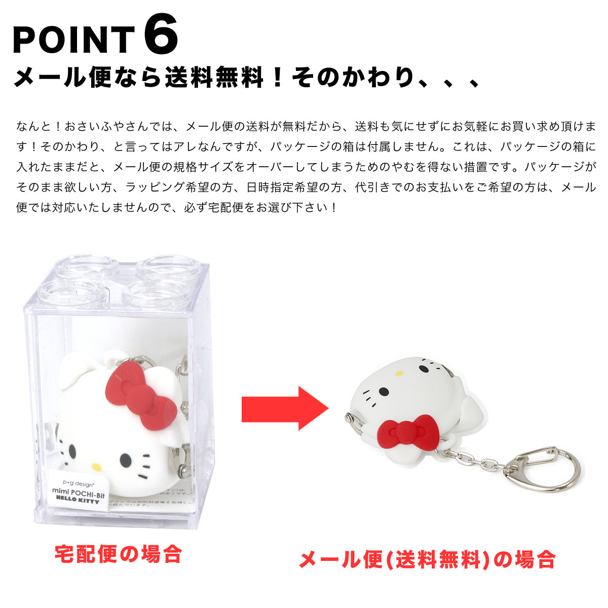 楽天市場】mimi POCHI-Bit HELLO KITTY キティちゃん コインケース