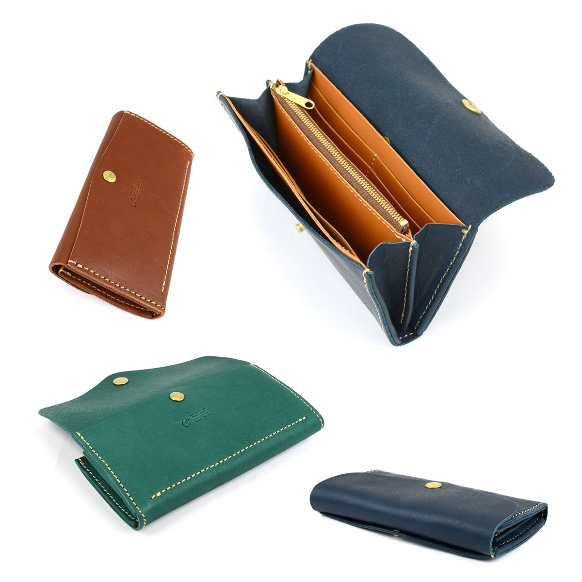 楽天市場】長財布 フラップ かぶせ 姫路レザー 栃木レザー 日本製 本革