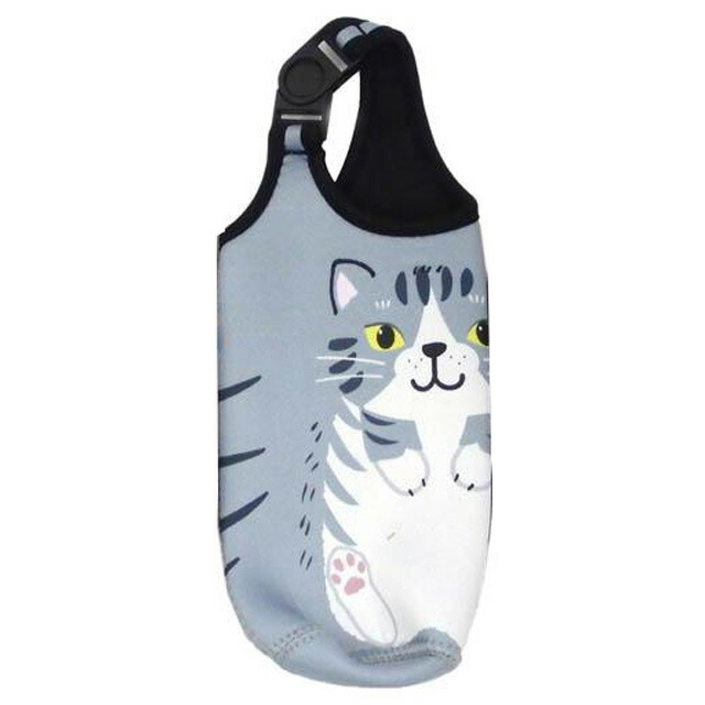 楽天市場】ペットボトルホルダー 猫 猫柄 水筒ケース ペットボトル