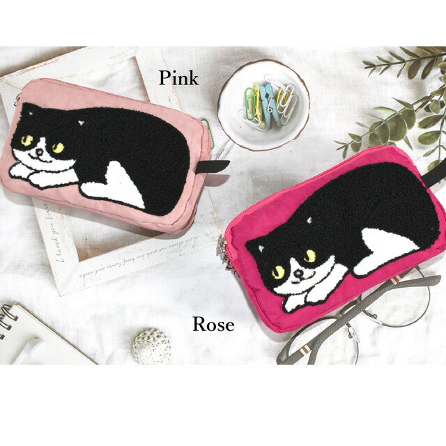 楽天市場】【ポイント10倍 23日1:59まで】 ポーチ 猫 化粧ポーチ 猫柄