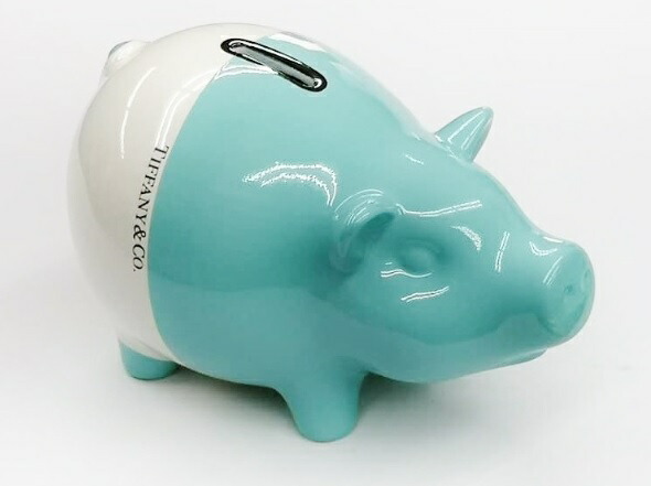 楽天市場】Tiffany&Co. 60559961 PIGGY BANKESTE CERAMICHEMADE IN