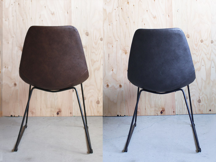 楽天市場】【公式】ダイニングチェア アイアン PUレザー ダイニング