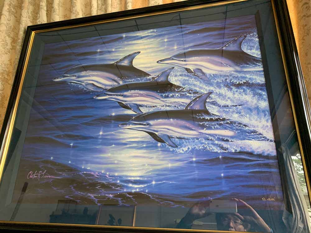 楽天市場】版画 クリスチャン・リース・ラッセン シーフライト