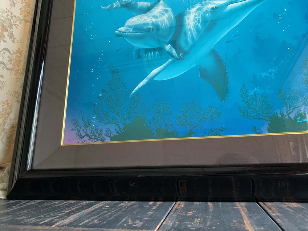 クリスチャン・ラッセン、マウイ クリスチャン・ラッセン、希少な額装