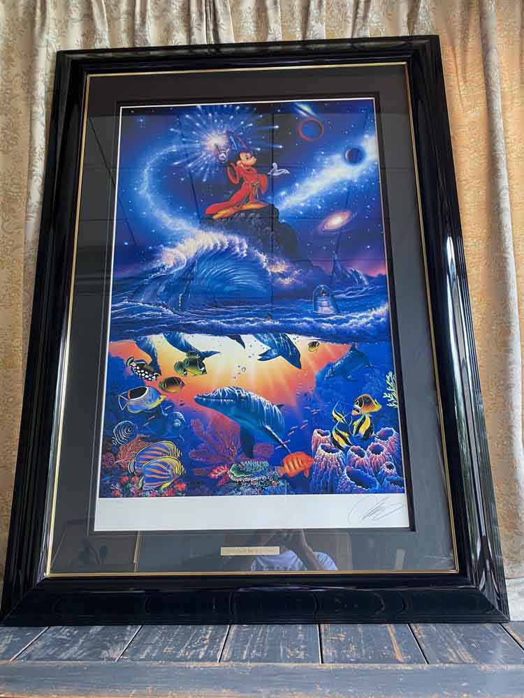 楽天市場】版画 クリスチャン・リース・ラッセン／ソーサラーオブザ