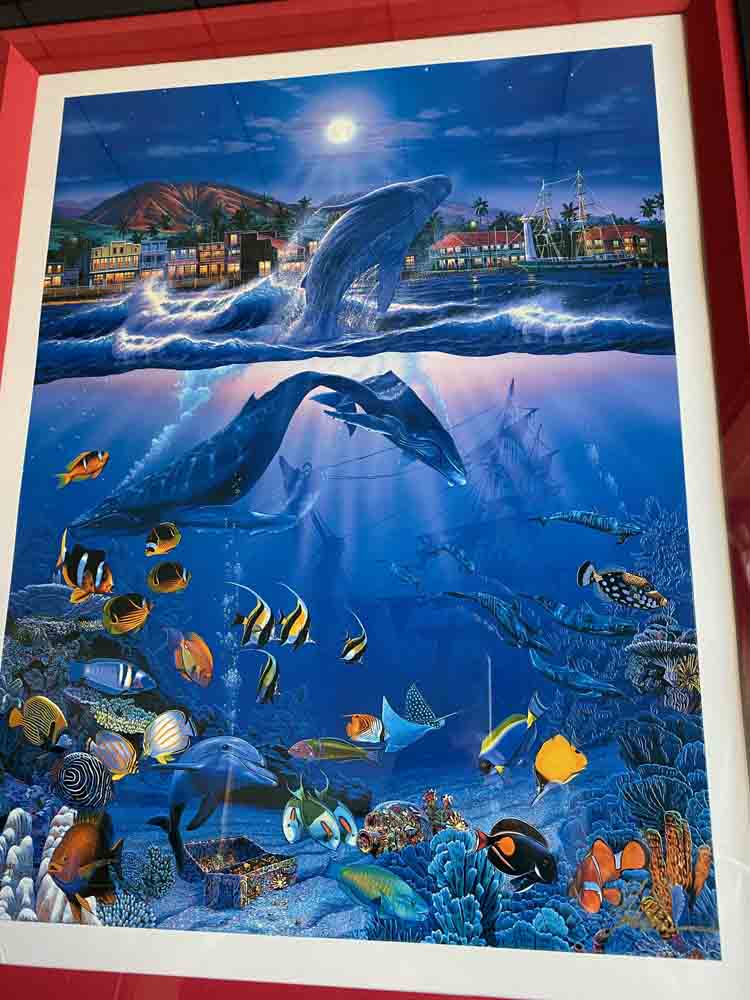 楽天市場】版画 クリスチャン・リース・ラッセン アイランドトレジャー