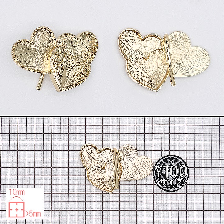 楽天市場】【50%OFF SALE 12月11日まで】ポニーフック ハートレジン