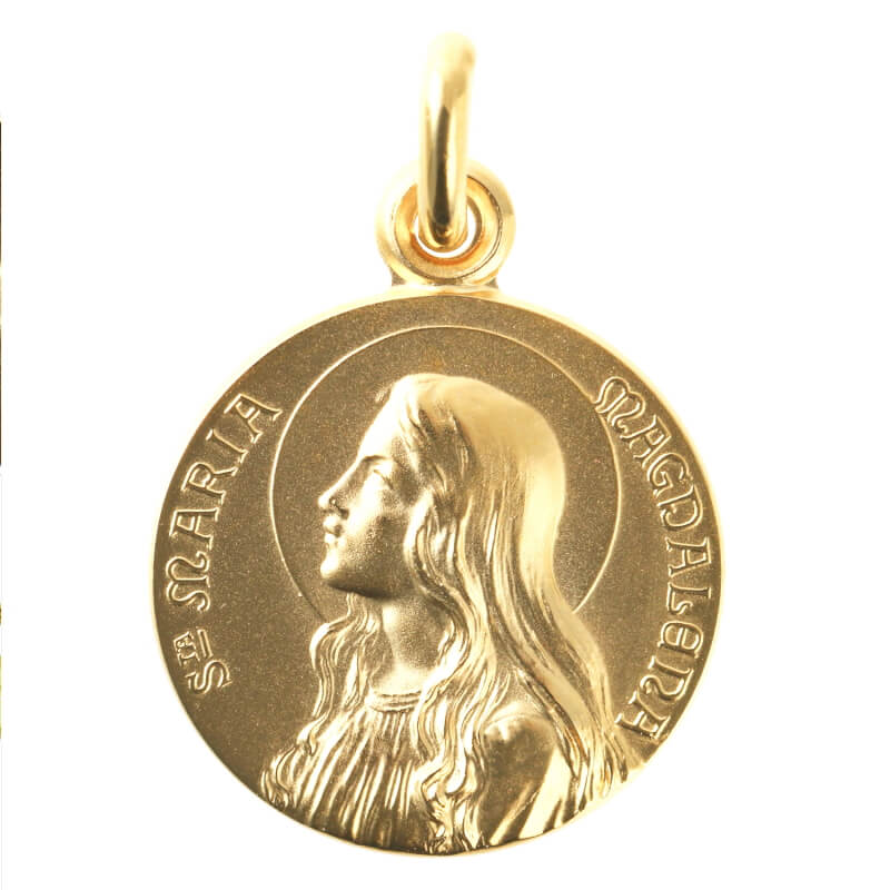 楽天市場】【18金コーティング】マグダラのマリアのメダイユ パリ