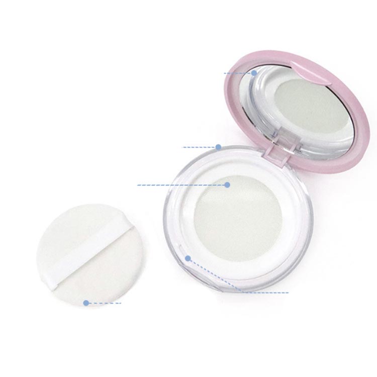 楽天市場】パウダーケース パフ付き ミラー付き パウダー 容器 薄型 5g