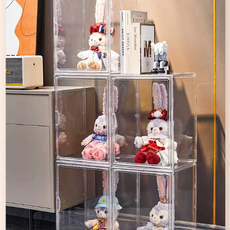 楽天市場】ぬいぐるみ収納ケース 透明 人形ケース ぬいぐるみケース