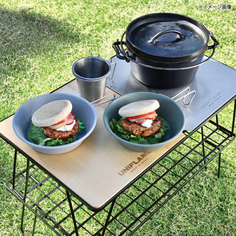 UNIFLAME フィールドラック シルバー 3点 ウッド天板1点 UNIFLAME