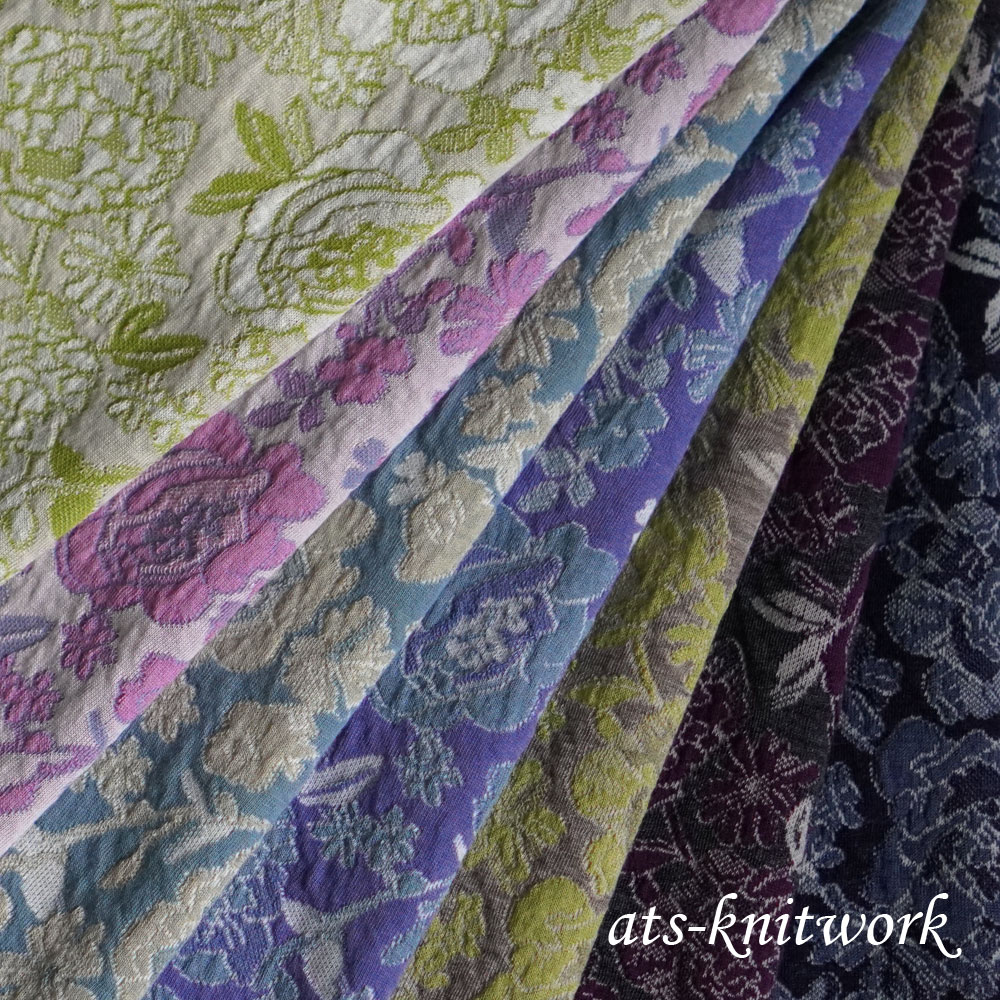 楽天市場】ブリスター ジャガード 花柄 総柄 [生地 布 カットソー ジャ