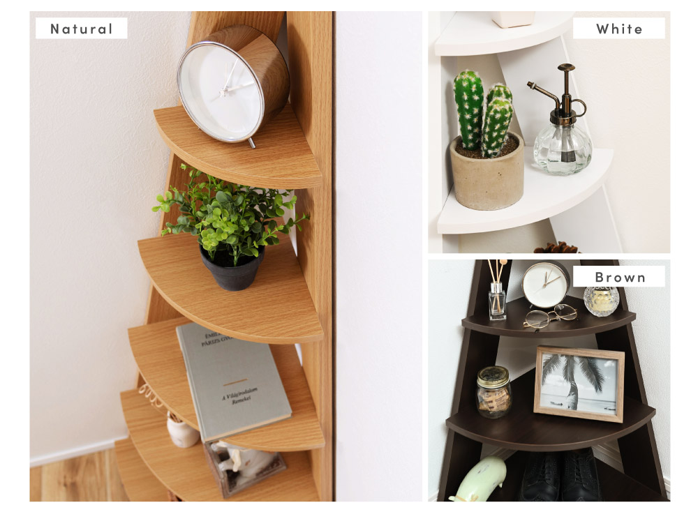 楽天市場】棚 オープンラック ラック おしゃれ 木製 白 5段 北欧 幅