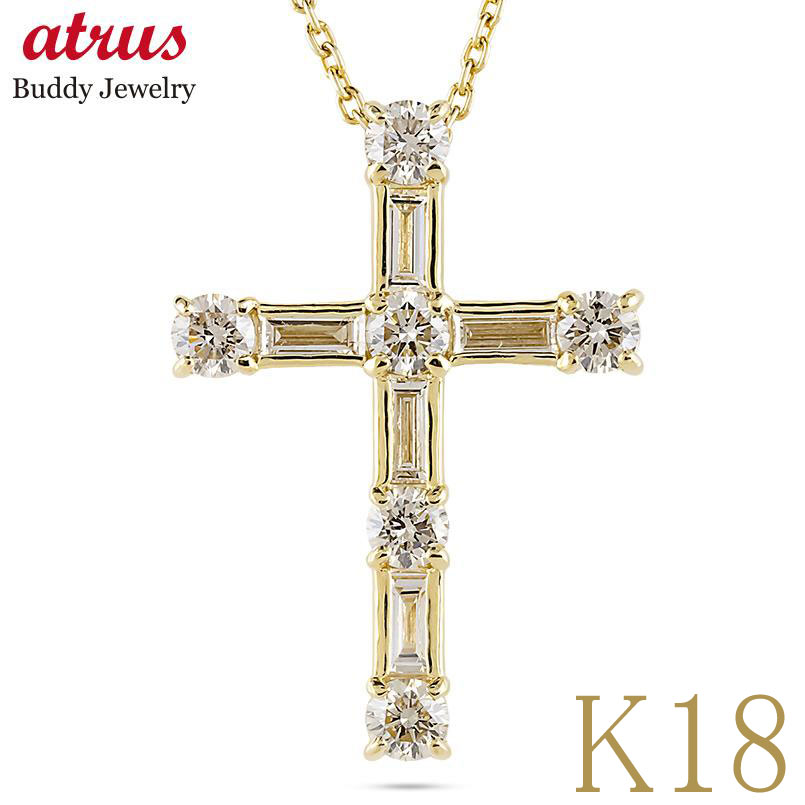 楽天市場】クロス ペンダントトップ K18 十字架 キリスト INRI Lサイズ