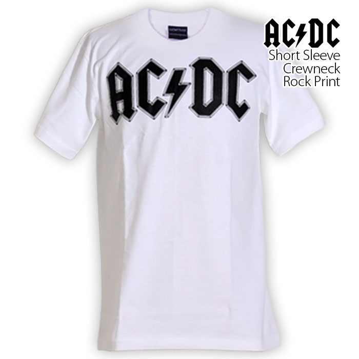 楽天市場】AC/DC Tシャツ エーシーディーシー ロックTシャツ バンドT