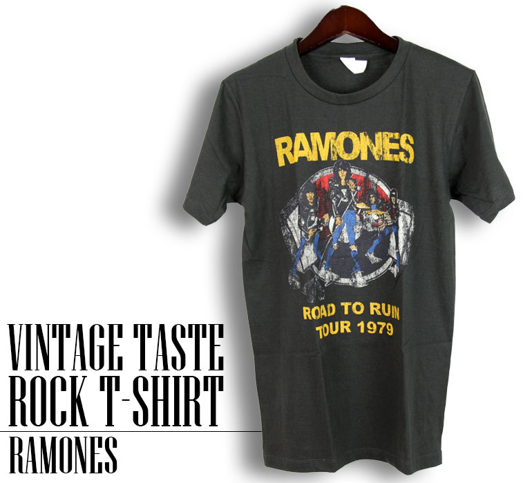 楽天市場】ヴィンテージ風 Ramones Tシャツ ラモーンズ ロックTシャツ