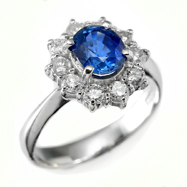楽天市場】【半額】 サファイア 9月誕生石 指輪 ダイヤモンドリング