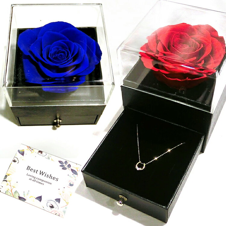 楽天市場】プリザーブドフラワー ジュエリーボックス 宝石箱 BOX