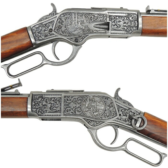 楽天市場】☆DENIX M1873 ウィンチェスターカービン 彫刻入り アメリカ