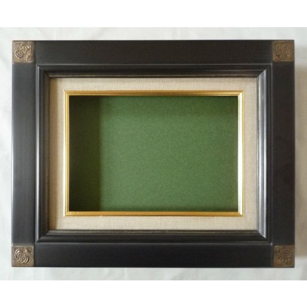 楽天市場】額縁 額縁 油彩額縁 油絵用額縁 奴型 F6 （P6,M6) 鉄黒