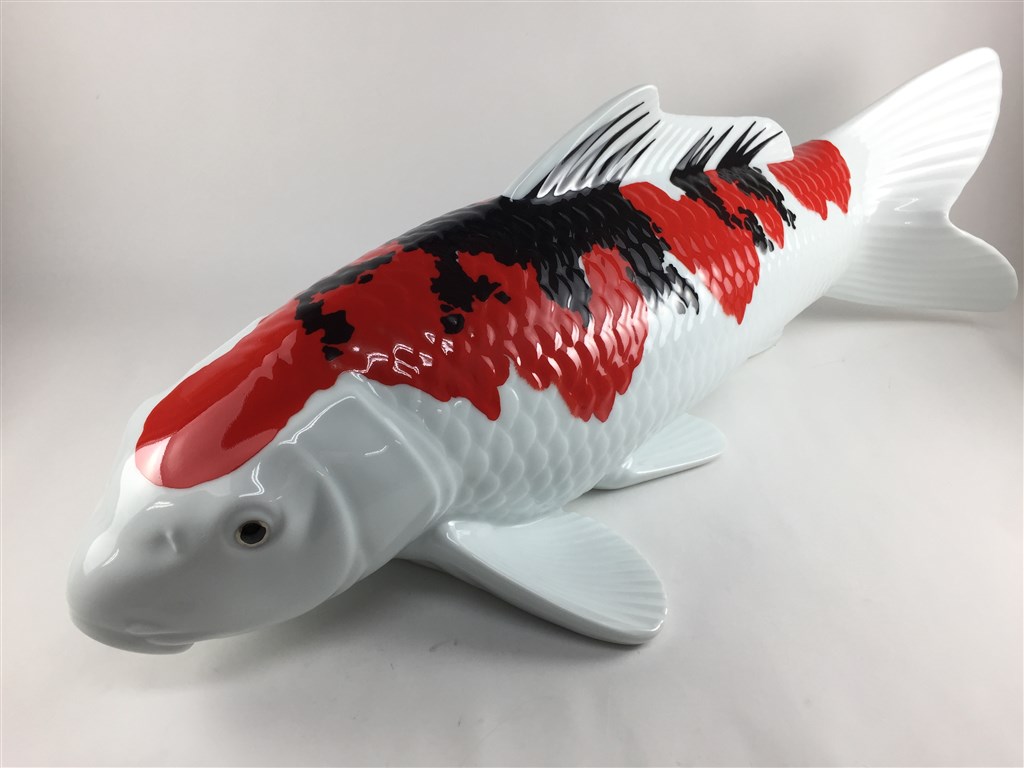 楽天市場】【有田焼 勝山窯】福寿の鯉(赤.黒)【訳あり】 : 有田焼や