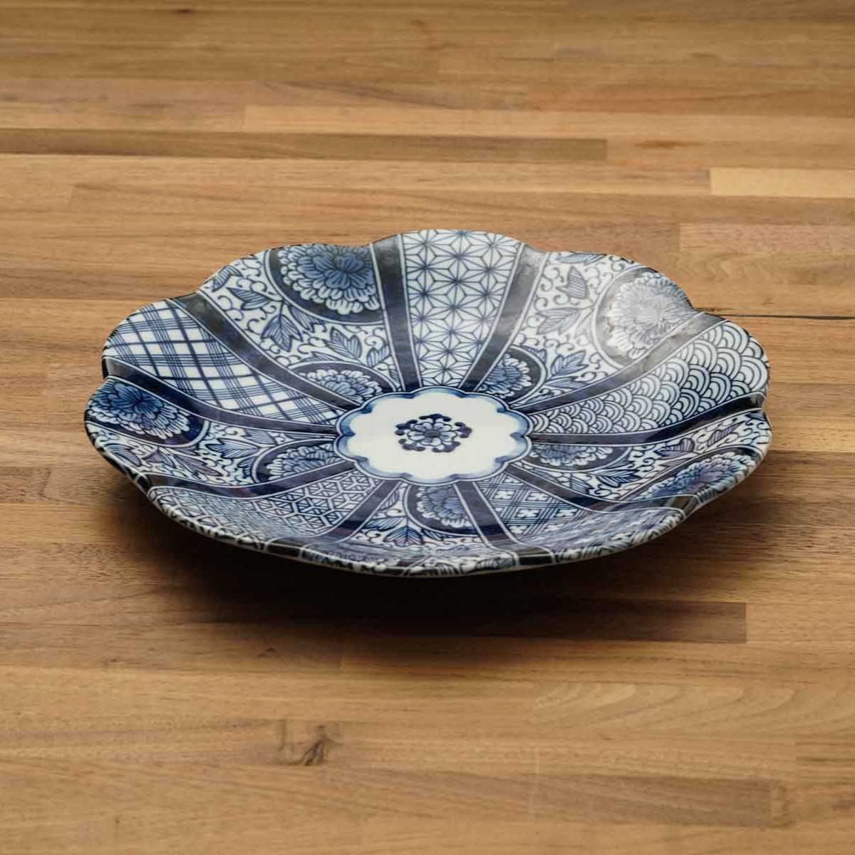楽天市場】大皿 花あお 和食器 食器 おしゃれ かわいい 24センチ