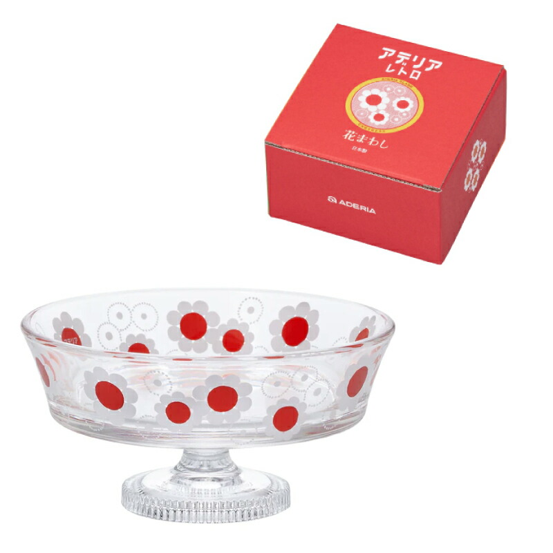 楽天市場】デザートカップ アデリアレトロ デザート 浅型 脚付き 5個