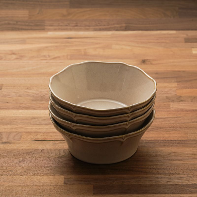 楽天市場】ボウル 1個 アイボリー＆ブラック ティーク 深め 食器 日本