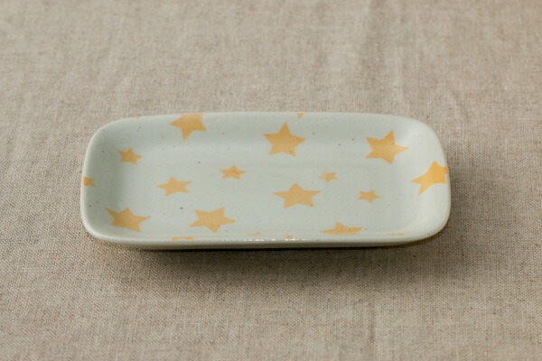 楽天市場】【20%OFF】角皿 スター 星柄 おしゃれな四角い取り皿