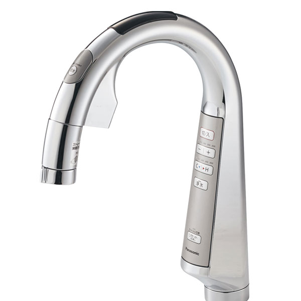楽天市場】パナソニック タッチレス スリムセンサー水栓 浄水器一体の通販
