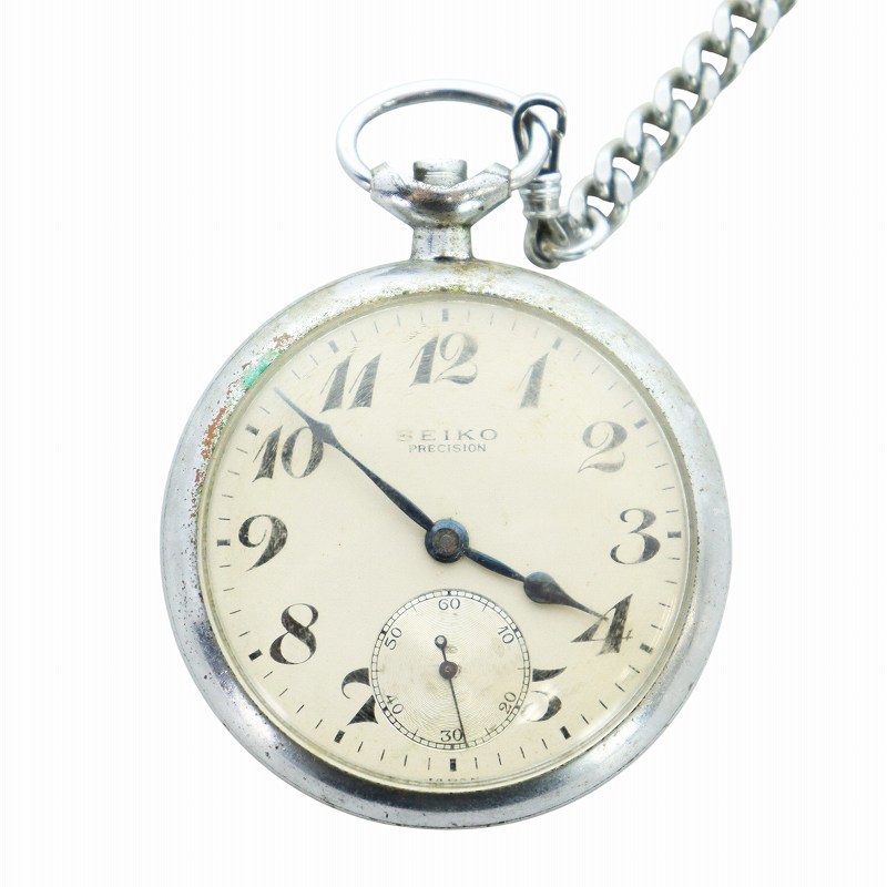 懐中時計レトロ SEIKOSHA PRECISION 23-187 懐中時計レトロ SEIKOSHA