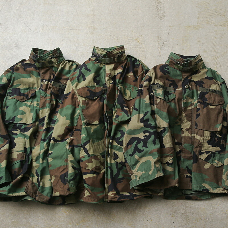 楽天市場】☆実物 USED 米軍 M-65 フィールドジャケット WOODLAND