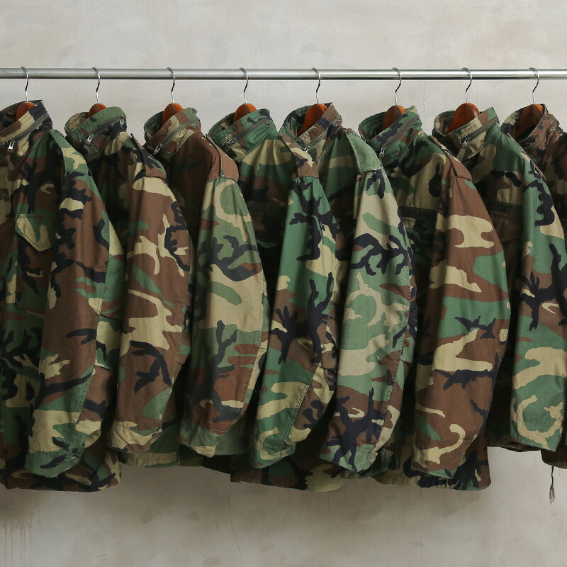 楽天市場】☆実物 USED 米軍 M-65 フィールドジャケット WOODLAND