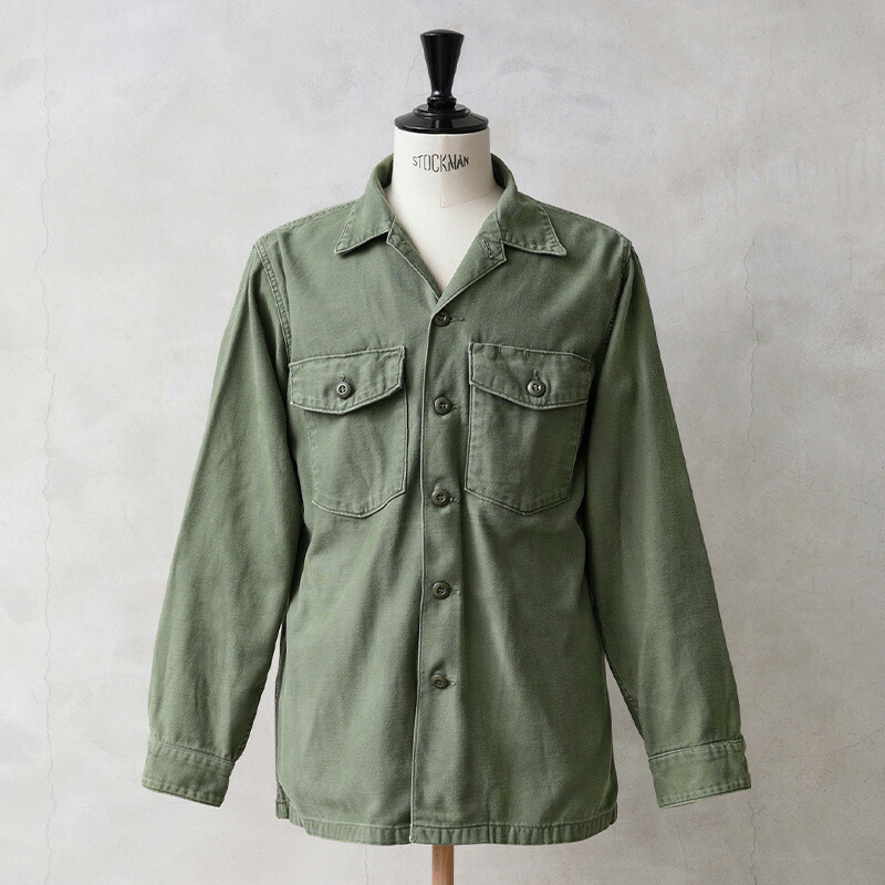 楽天市場】実物 USED 米軍 OG-107 コットンサテン ユーティリティ