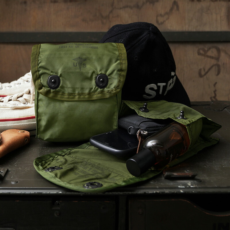楽天市場】☆実物 新品 デッドストック 米軍 FIRST AID KIT INDIVIDUAL