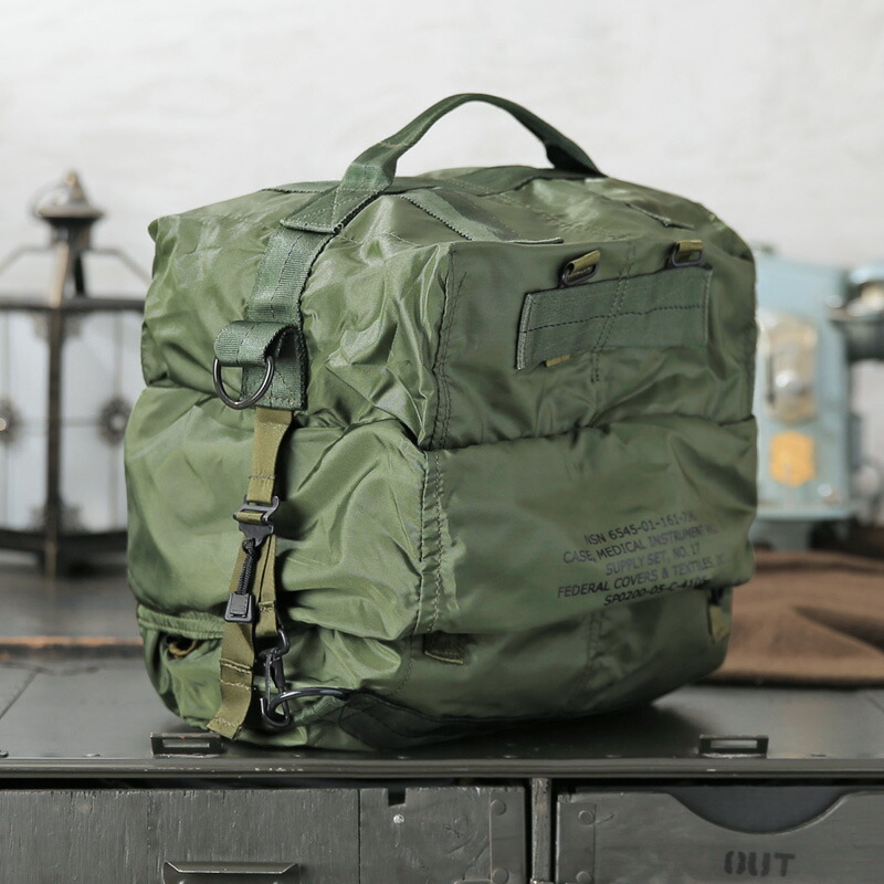 楽天市場】☆実物 新品 デッドストック 米軍 M17 MEDICAL バッグ OD