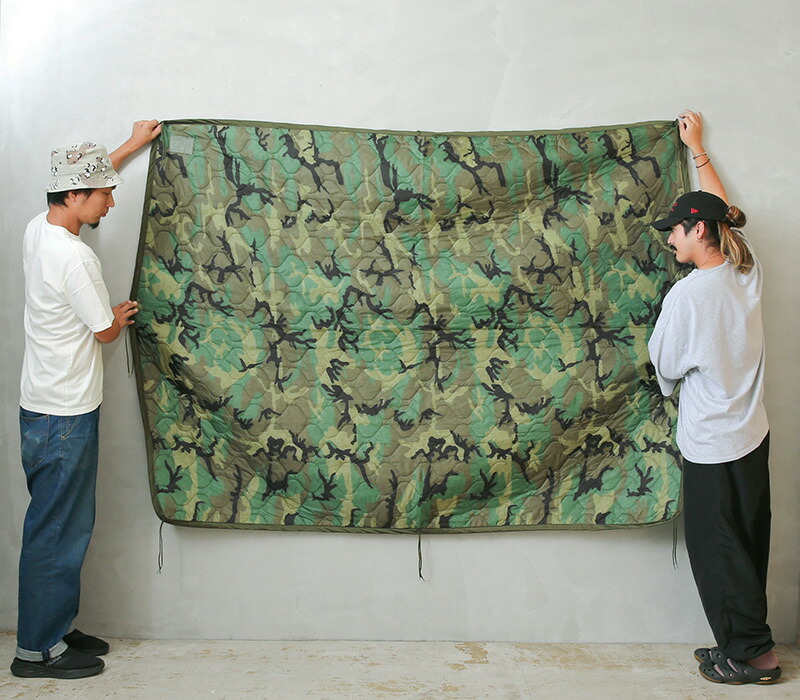 楽天市場】実物 新品 デッドストック 米軍 ポンチョライナー ウッド