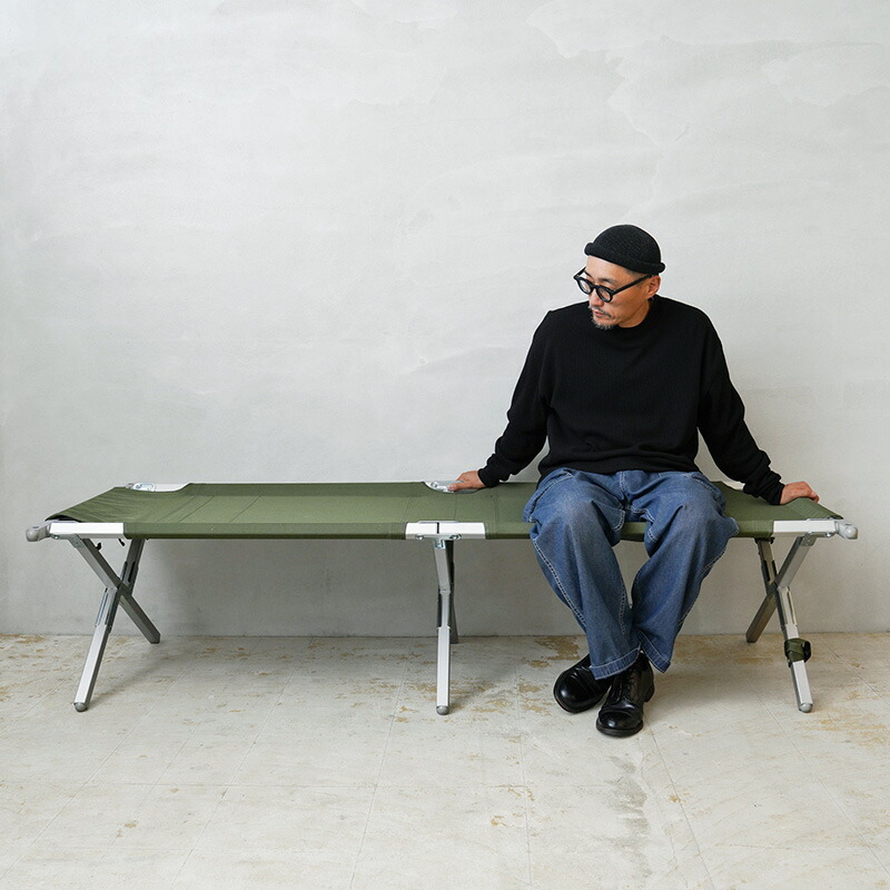 楽天市場】☆実物 USED 米軍 フォールディングコット（折り畳み野戦