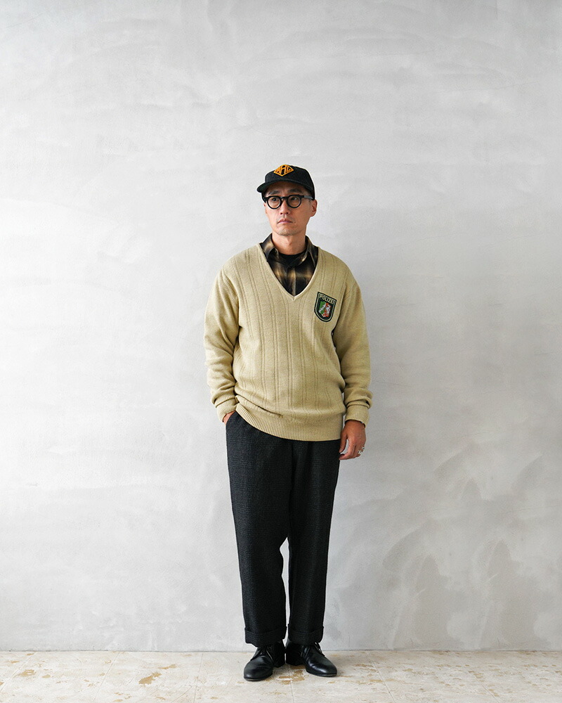 楽天市場】実物 USED 西ドイツ警察 Polizei Vネック セーター