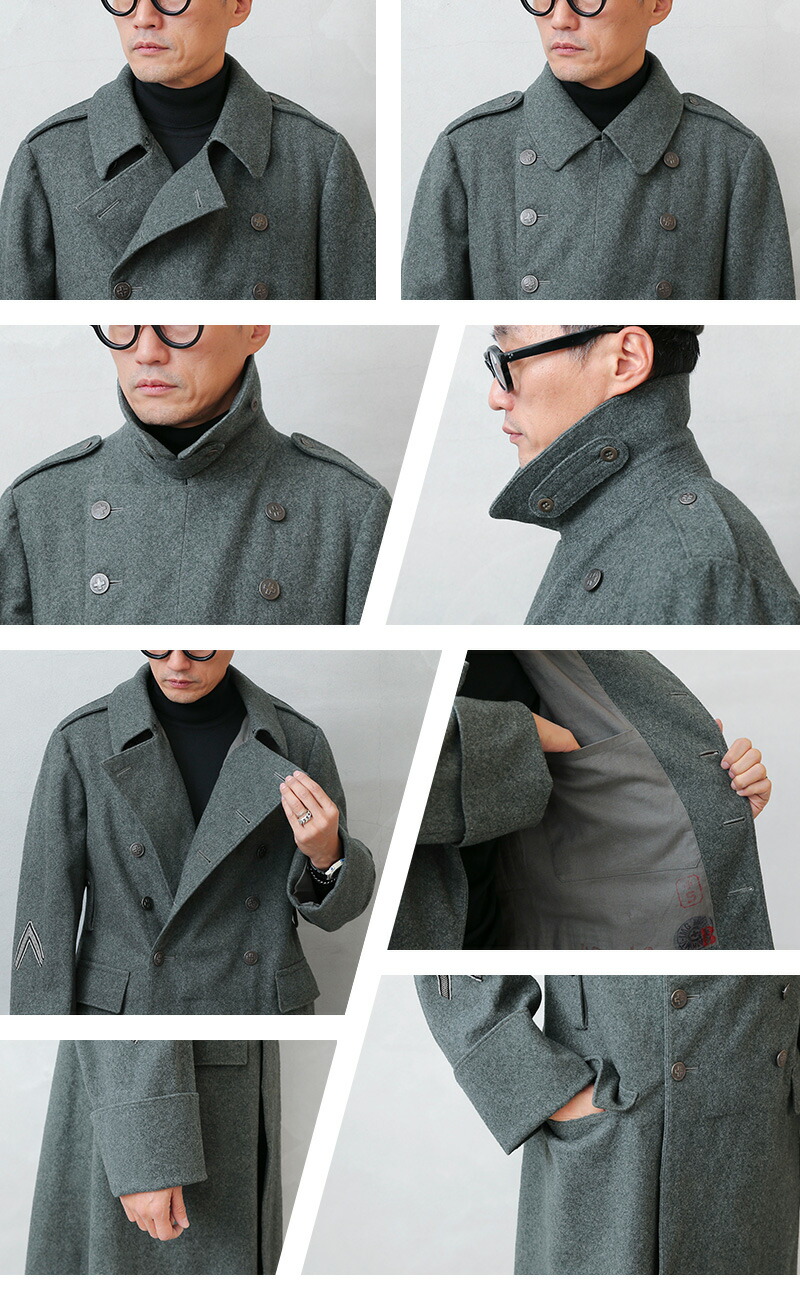 楽天市場】☆実物 USED スイス軍 前期型 ブルーグレー ウール ロング