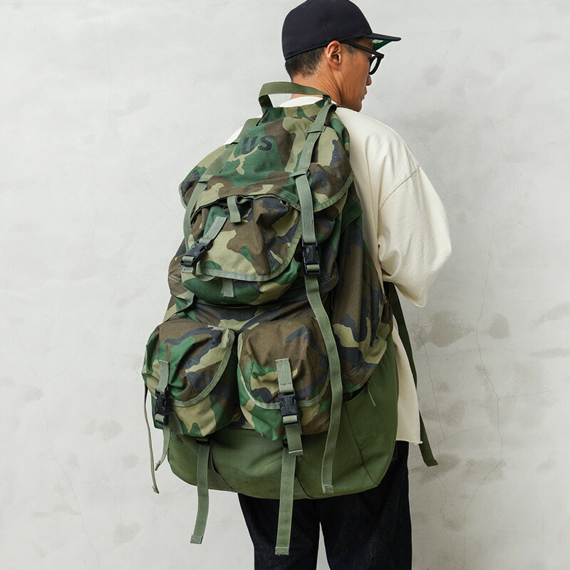 楽天市場】☆実物 USED 米軍 MCCEB EQUIPMENT バックパック ウッド
