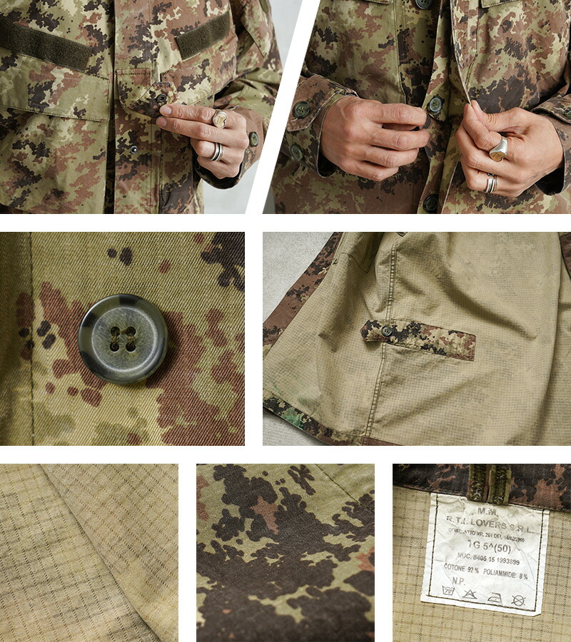 楽天市場】☆実物 USED イタリア軍 リップストップ コンバット