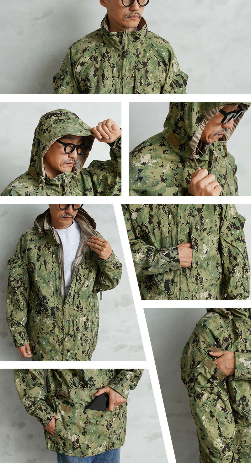 楽天市場】☆実物 新品 デッドストック 米海軍 NWU GORE-TEXパーカー