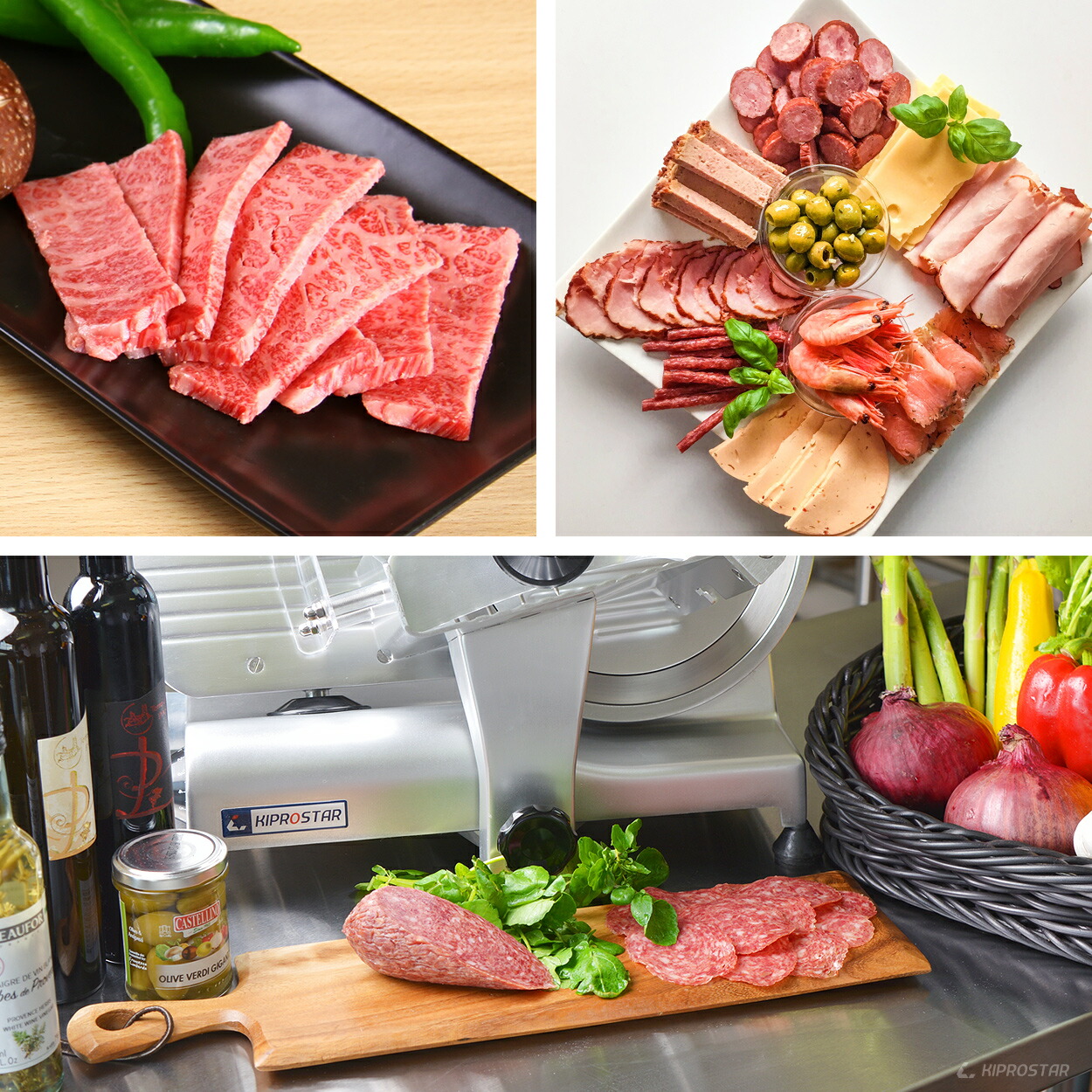 楽天市場】キプロスター 業務用ミートスライサー PRO-220YS-B【肉